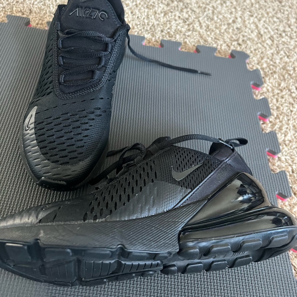 Size 6.5- Nike Air Max 270 Triple Black 2018 - AH6789-006